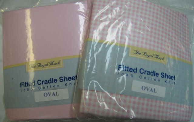 2 Pack Girl Cradle Sheets (346)