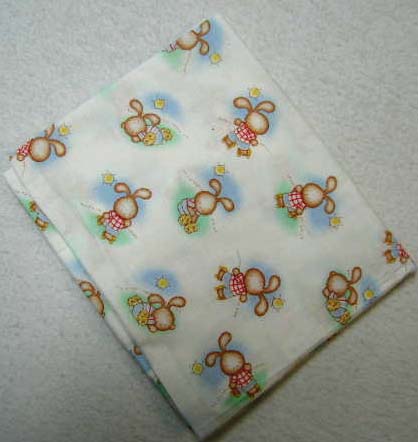 Bunnies Cotton Baby Pillow Case