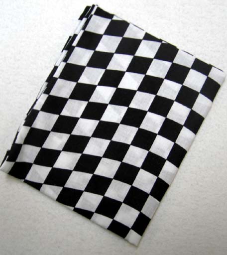 Wavy Checkerboard Cotton Baby Pillow Case