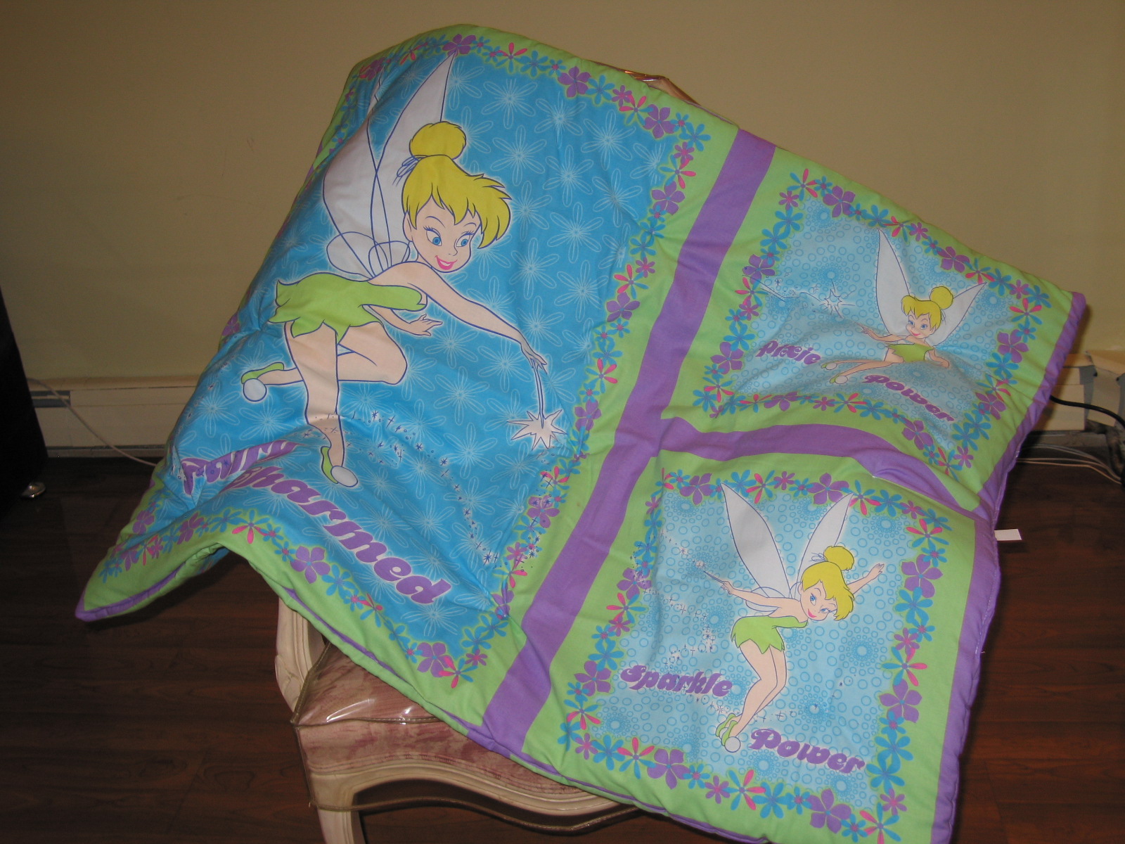 Tinkerbell Crib Comforter (com05)