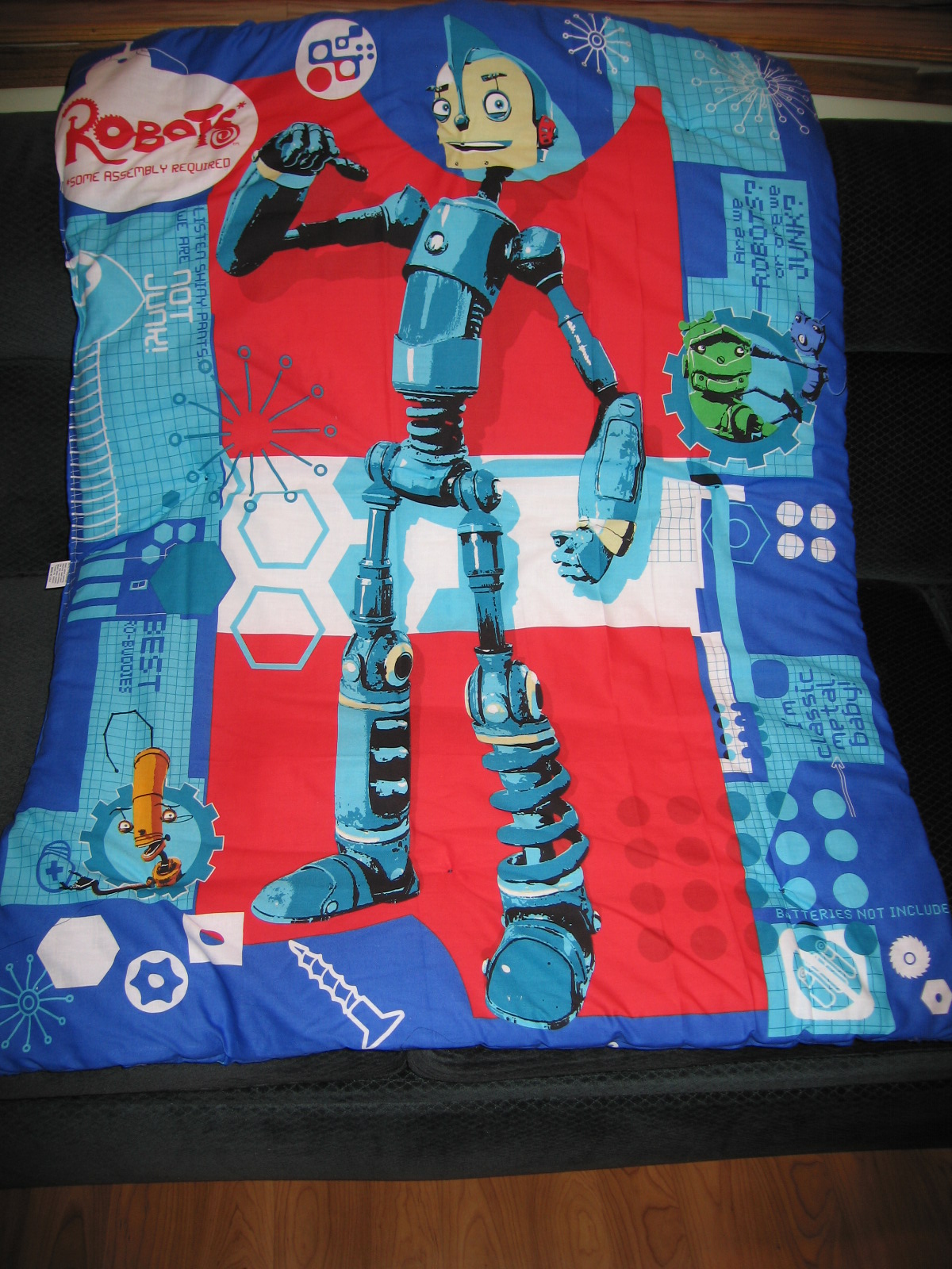 Robots Crib Comforter (com08)