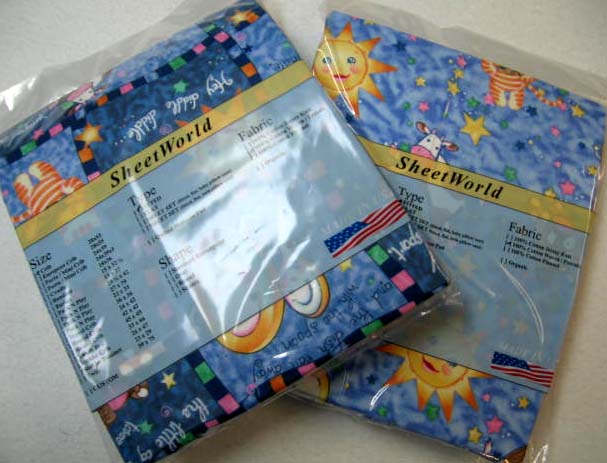2 Pack - Hey Diddle & Patch Cotton Crib Sheets