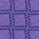 Wavy Purple Check