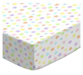Pastel Colorful Stars Woven