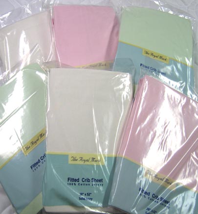 6 Pc. Crib Sheet Bundle - Girls