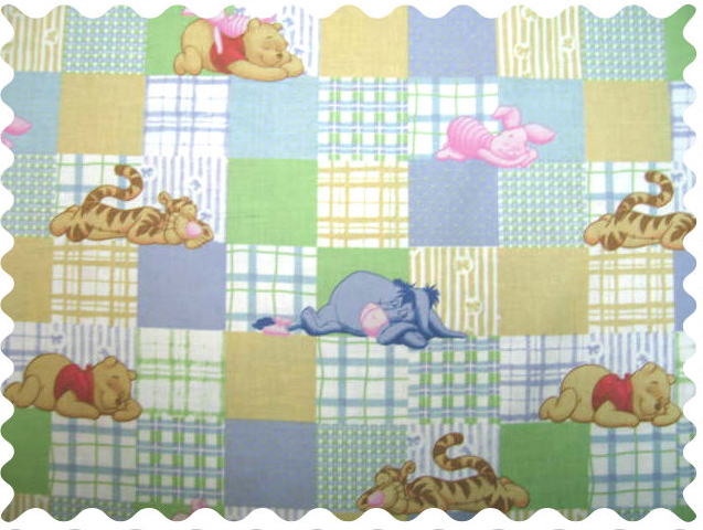Pooh Patch Fabric