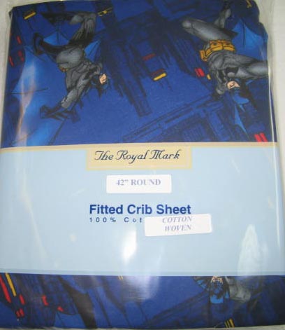 Batman Round Crib Sheet (612)