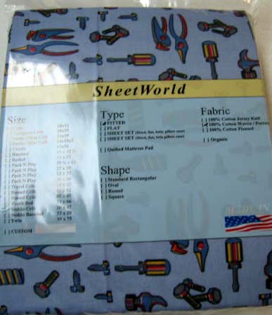Baby Tools Crib Sheet