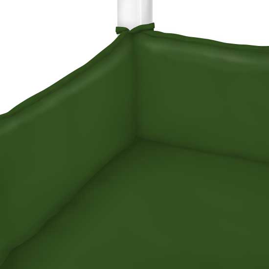 Flannel Olive Green Portable / Mini Crib Sheets Sheetworld