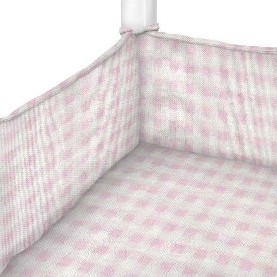Pink Gingham Crib Sheets Pink Toddler Sheets SheetWorld