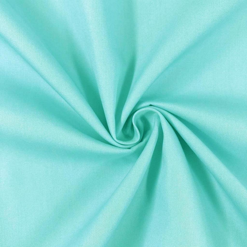 Solid Aqua Woven Fabric Fabric Shop Sheets Sheetworld