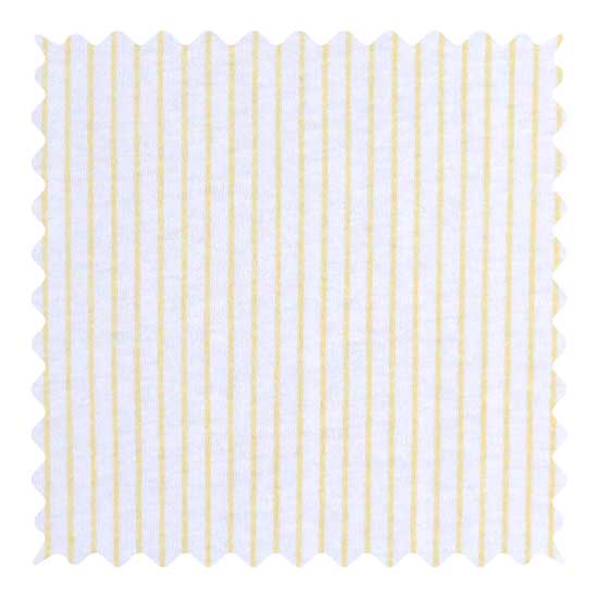 Fabric Shop - Yellow Stripes Jersey Knit Fabric - Yard