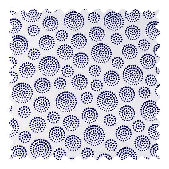 Royal Circle Swirls Fabric Fabric Shop sheet