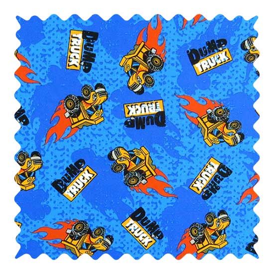 Dump Trucks Fabric Fabric Shop sheet