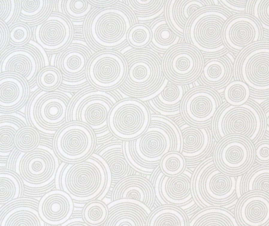 Pack N Play (Large) - Grey Multi Circles - Fitted