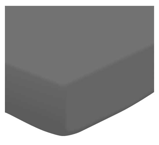 Stroller Bassinet - Flannel - Dark Grey - Fitted