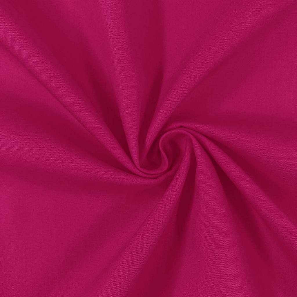 Solid Hot Pink Woven Fabric Fabric Shop Sheets Sheetworld