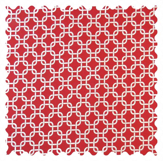 Fabric Shop - Red Links Fabric - Yard