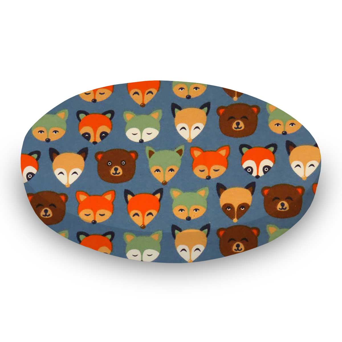 Oval Crib Sheets Stokke Oval Crib Sheets 100 Cotton