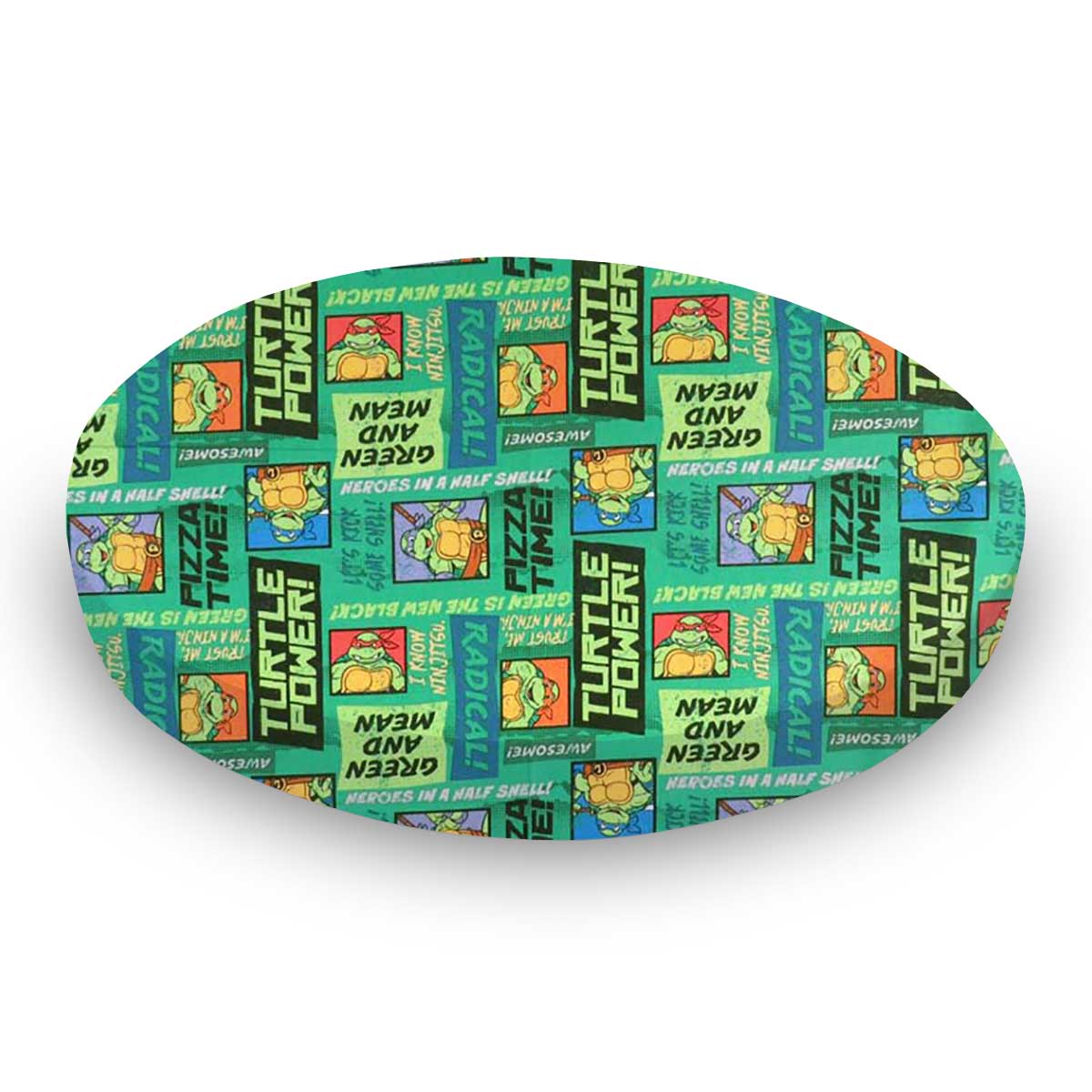 Made In USA Ninja Turtles SheetWorld Fitted Cradle Sheet 