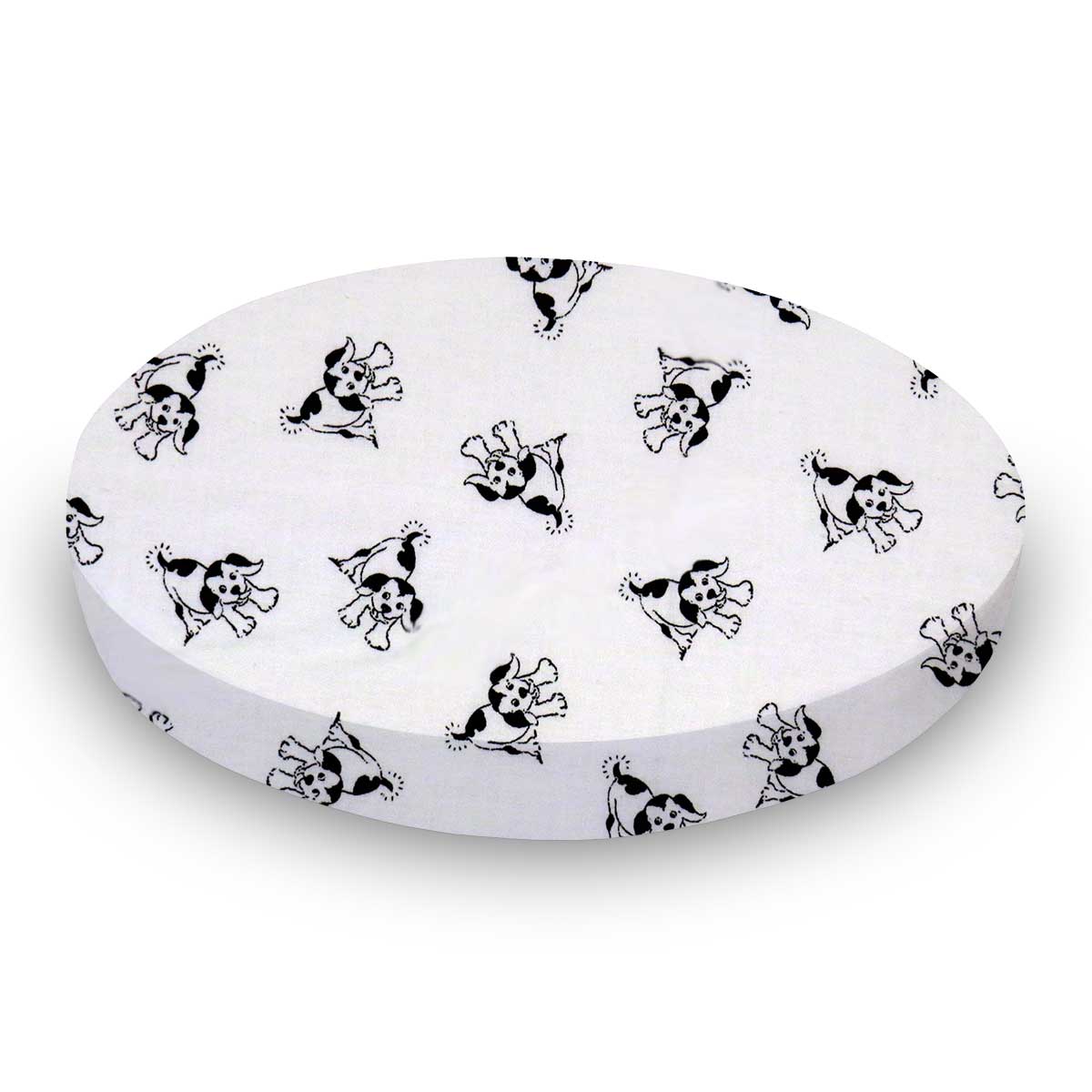 Round Crib - Doggies - 45`` Fitted