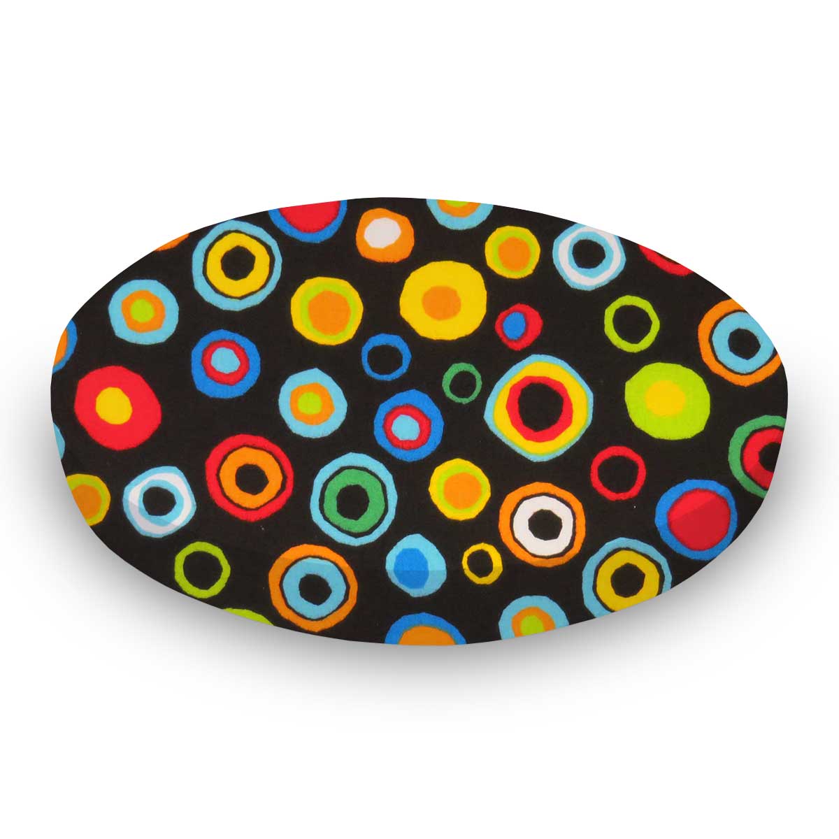 Colored Circles Black