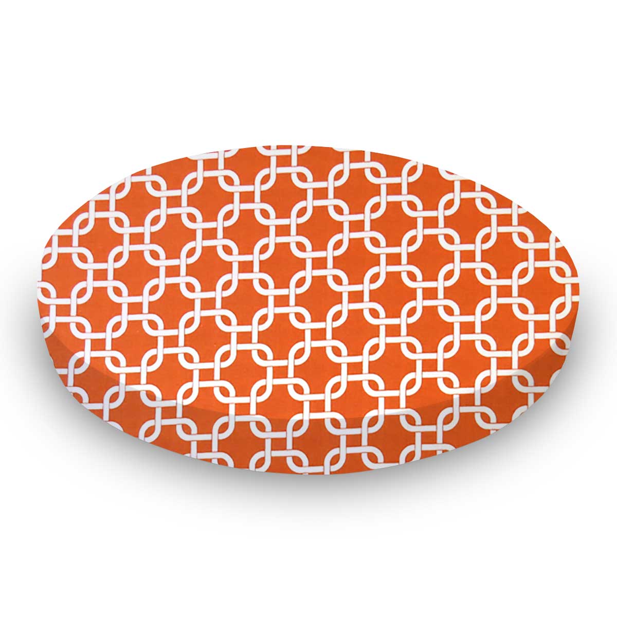 Oval Crib (Stokke Sleepi) - Orange Links - Fitted  Oval