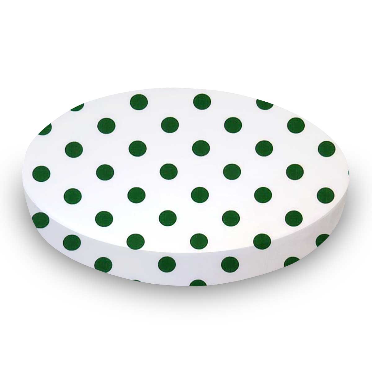 Hunter Green Polka Dots
