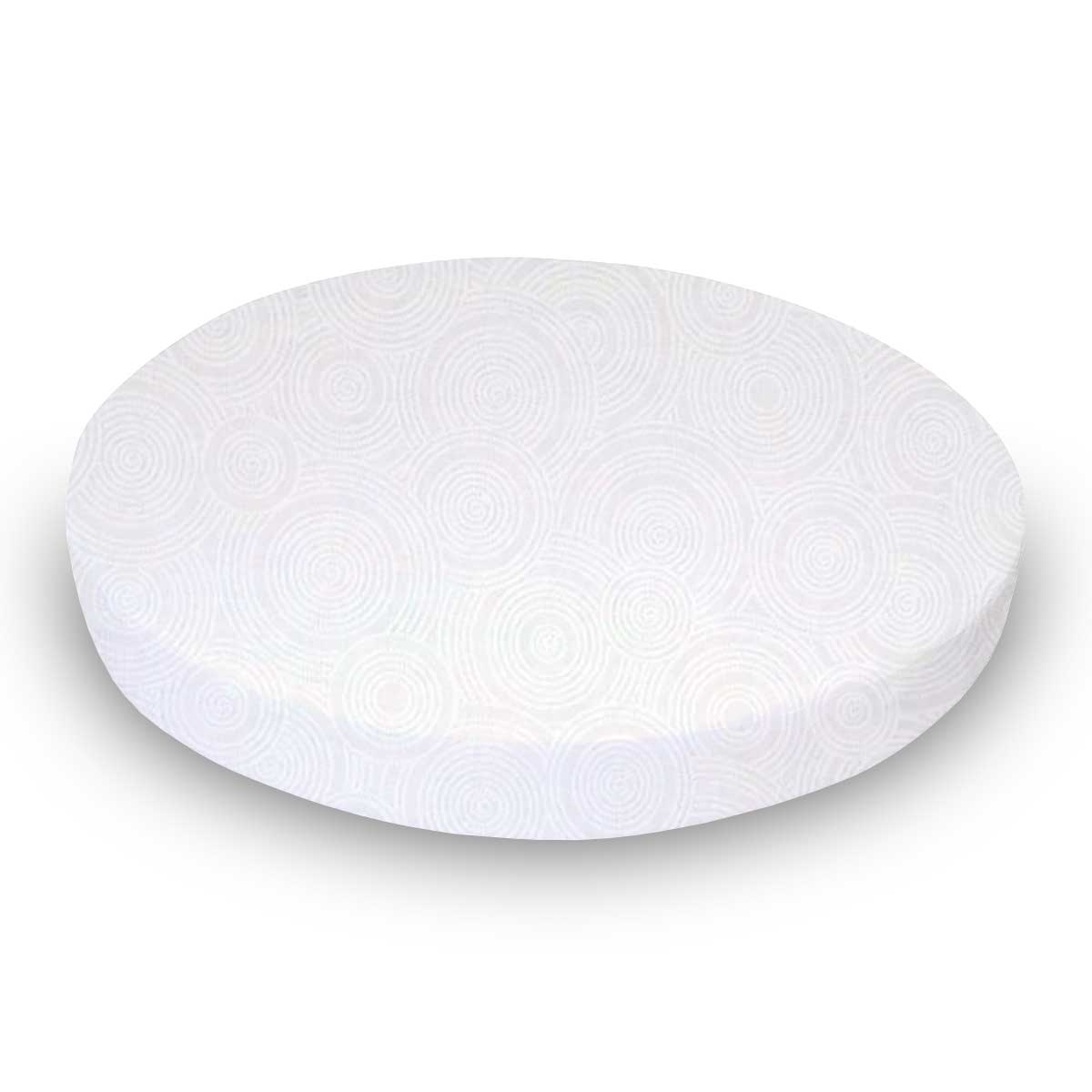 Round crib sheet cheap