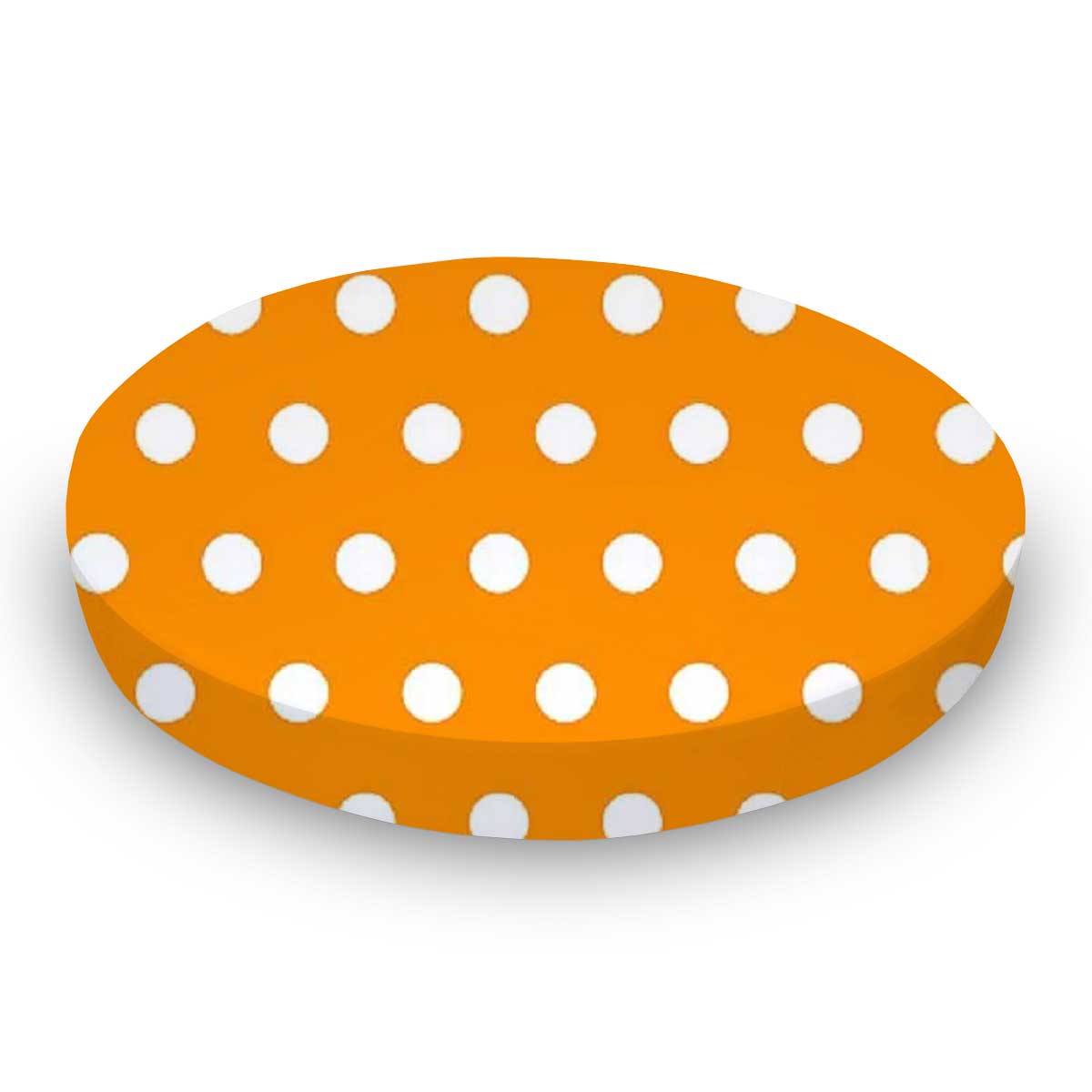 Oval Crib (Stokke Sleepi) - Polka Dots Gold - Fitted  Oval