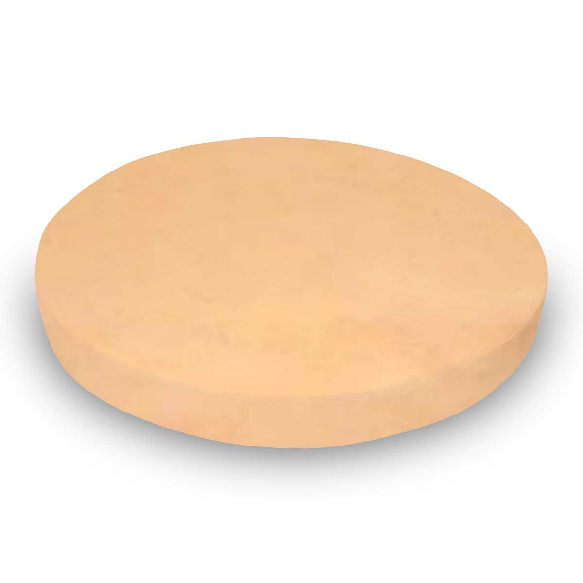 Oval (Stokke Mini) - Solid Peach Woven - Fitted  Oval