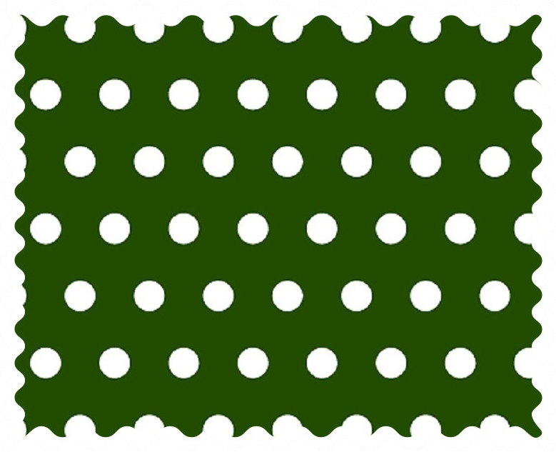 Polka Dots Hunter Green Fabric Fabric Shop sheet