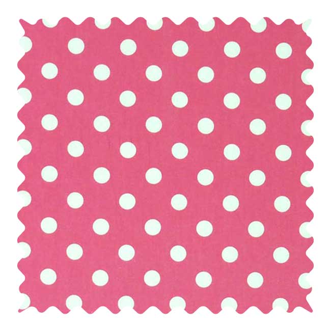 Fabric Shop - Polka Dots Pink Fabric - Yard