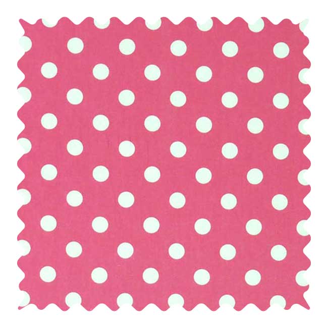 Polka Dots Pink Fabric Fabric Shop sheet