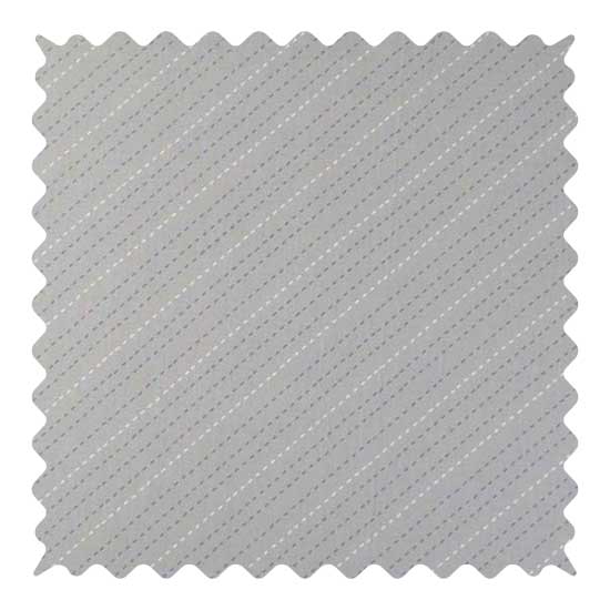 Fabric Shop - Diagonal Stripe Gray Fabric - Yard