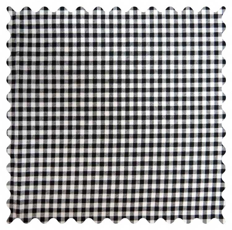 Black Gingham Check Fabric Fabric Shop Sheets Sheetworld