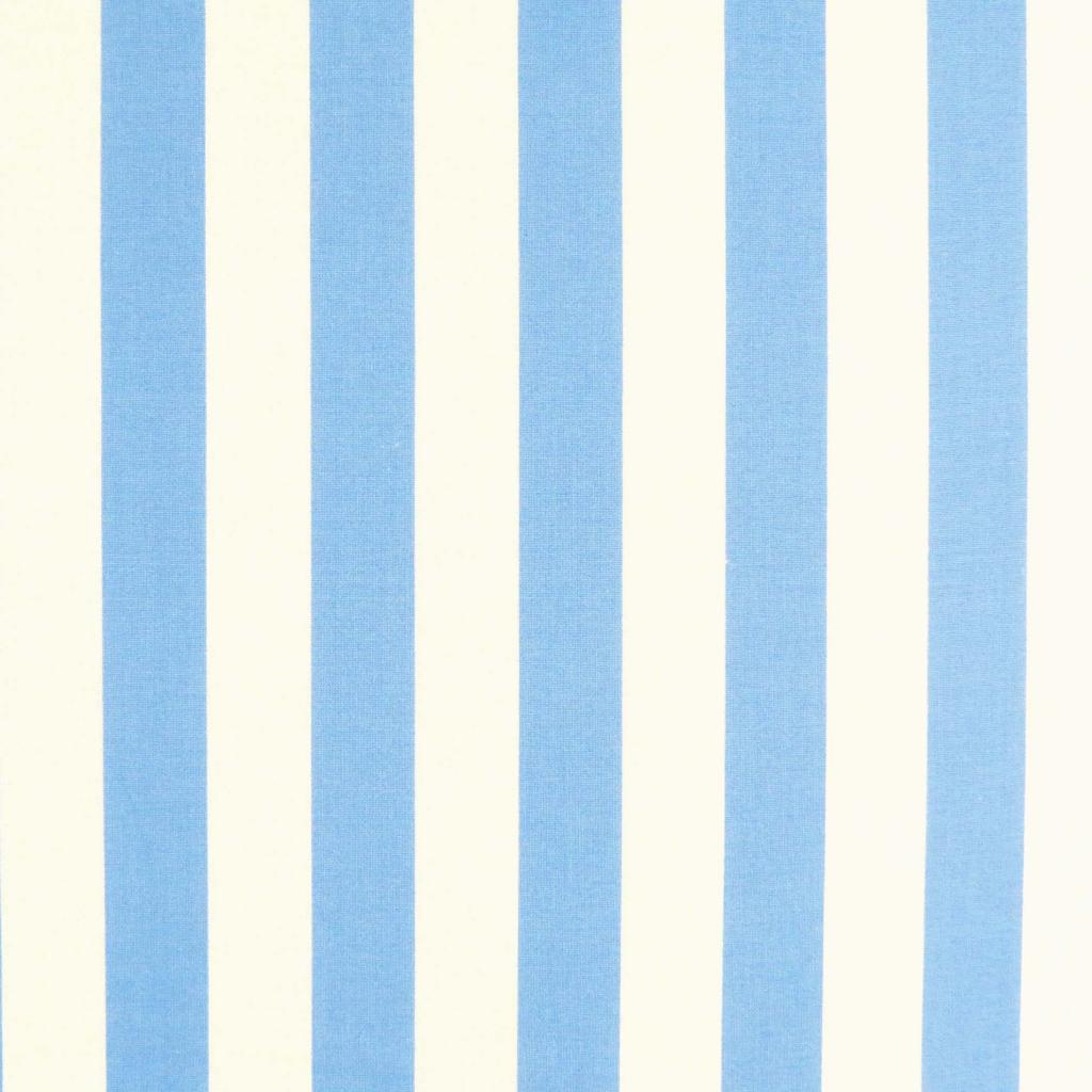 Square Play Yard (Fits Joovy) - Blue Stripe - Fitted