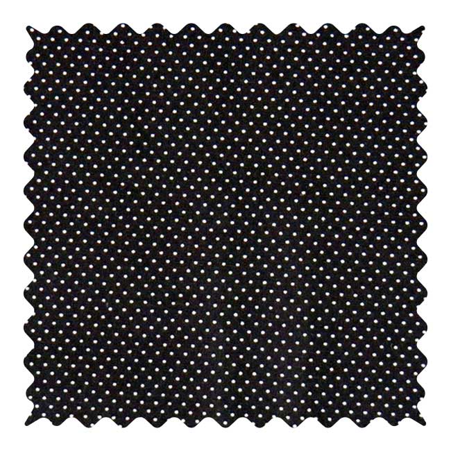 Pindots Black Fabric Fabric Shop sheet