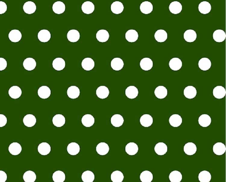 Crib / Toddler - Polka Dots Hunter Green - Baby Pillow Case