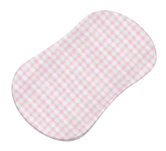 Pink Gingham Jersey Knit