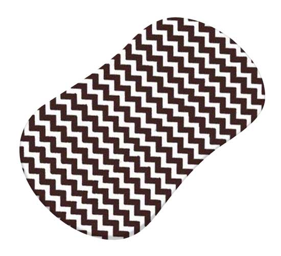 Brown Chevron Zigzag