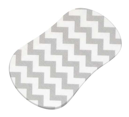 Grey Chevron Zigzag