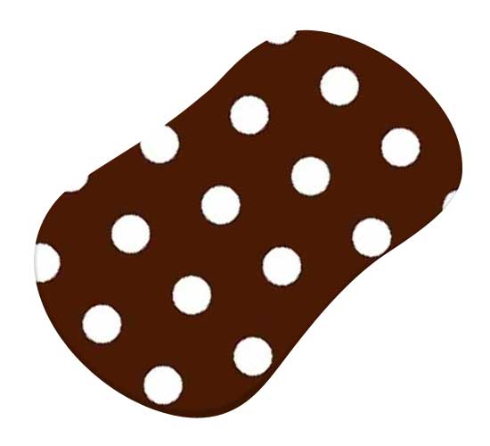 Polka Dots Brown