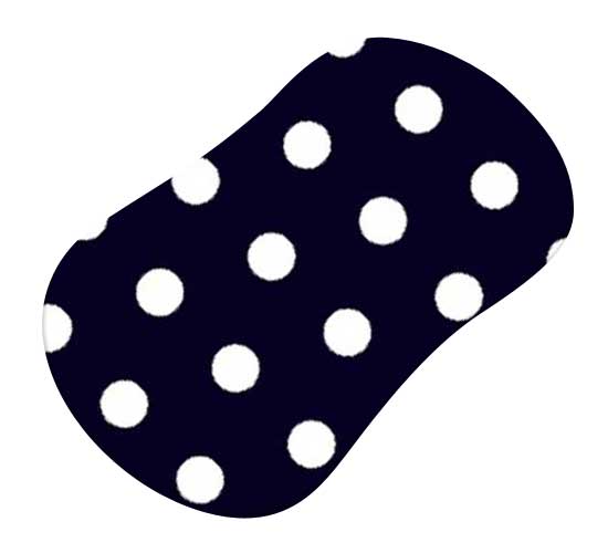 Polka Dots Navy