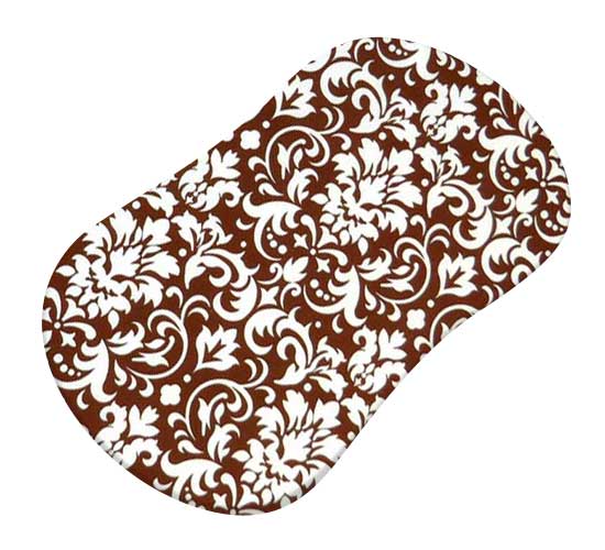 Brown Damask