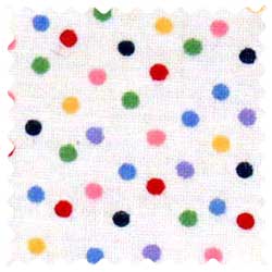 Colorful Pindots Fabric
