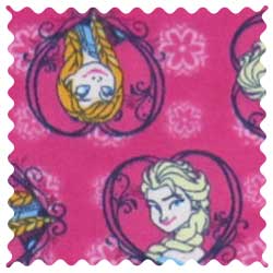 Anna & Elsa Fabric