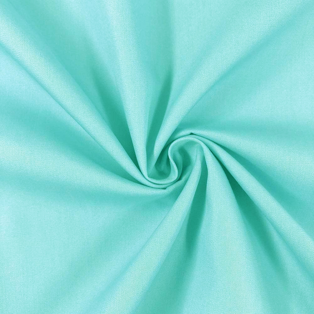 Solid Aqua Woven Fabric