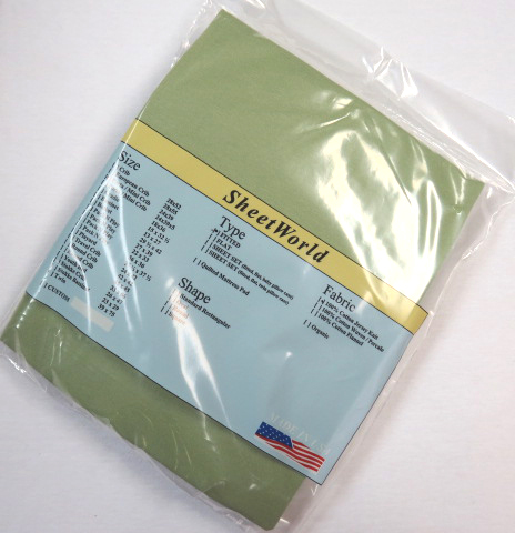 Solid Sage Jersey Knit Portable / Mini Crib Sheet - 24 x 38
