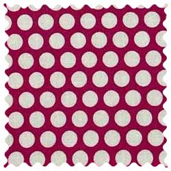 Dots Hot Pink Fabric